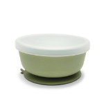 Silicone vacuum bowl with lid